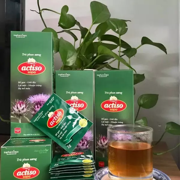 TRÀ PHUN SƯƠNG ACTISO SAPA - TRAPHACOSAPA- HỘP 30 GÓI