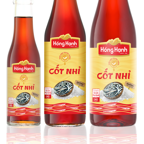 NƯỚC MẮM TRUYỀN THỐNG CỐT NHỈ - HỒNG HẠNH