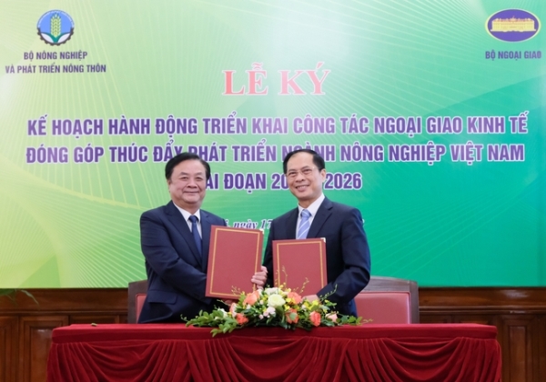 Ngoại giao kinh tế đóng góp thúc đẩy phát triển ngành nông nghiệp Việt Nam