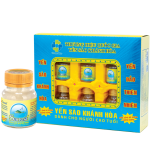 NƯỚC YẾN SÀO KHÁNH HÒA SANEST KHÔNG ĐƯỜNG DÀNH CHO NGƯỜI CAO TUỔI 70ML - HỘP 06 LỌ