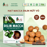 Hạt Macca Dilin size vip - Hộp 500g - DILIN