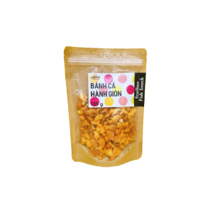 Bánh Cá Hành Giòn - Scallin Fish Snack - An Nhiên Foods - Túi 135g