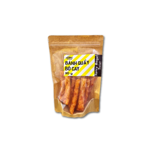 Bánh Quẩy Bò Cay - Spicy Bagel Twist - An Nhiên Foods - Túi 90g