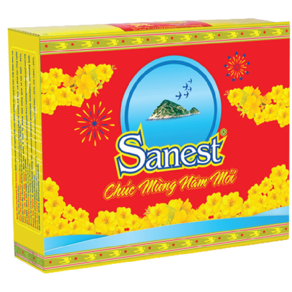 NƯỚC YẾN SÀO SANEST LỌ 70ML, HỘP 6 LỌ - 002H6