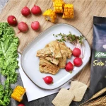 Sườn Non Lúa Mạch Chay - Vegan Wheat Pork Slices - An Nhiên Foods - Túi 150g