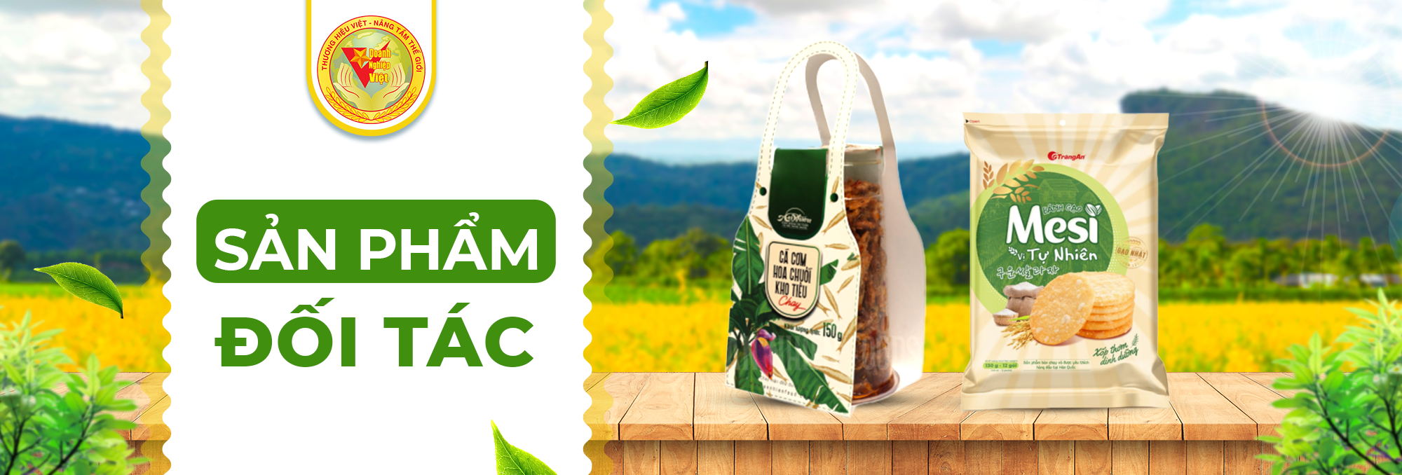 Banner Sản phẩm Đối tác
