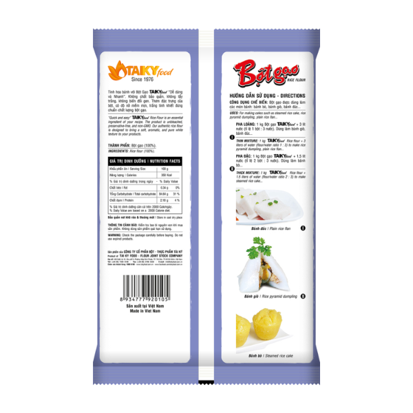 Bột gạo | Rice Flour - TAKY FOOD