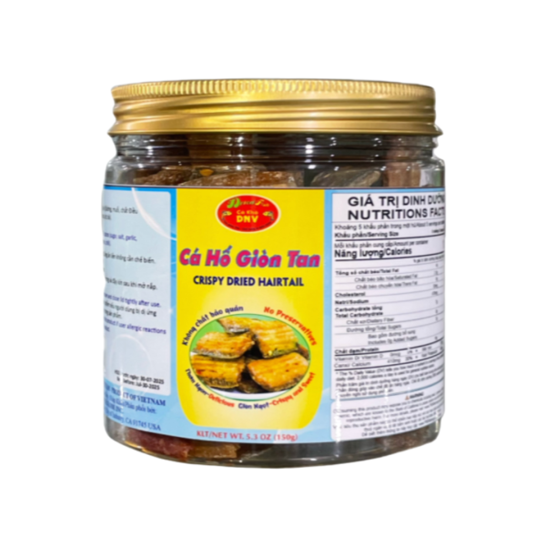 Cá hố giòn tan | Crispy dried hairtail - DNV FOOD
