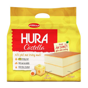 Bánh Hura Castella Phô Mai Trứng Muối - 150g - Bibica (PAN)