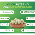 Hạt điều Wasabi Nhật Bản - 45g - Nông Lâm Food