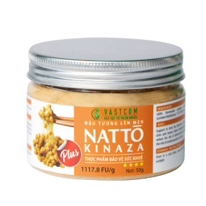 Bột đậu tương lên men Natto Kinaza (1117,8FU/g) – hộp 50g - VASTCOM