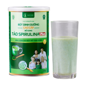 Bột dinh dưỡng cao cấp bổ sung Tảo Spirulina – Hộp 500g - VASTCOM