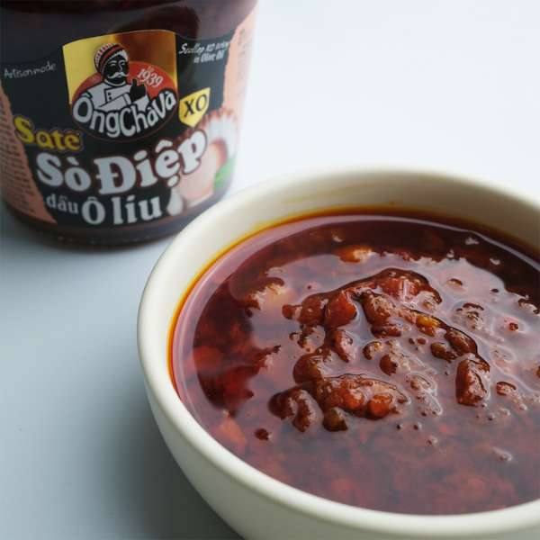 Sa Tế Sò Điệp XO Dầu Oliu - 230g - NOSAFOOD