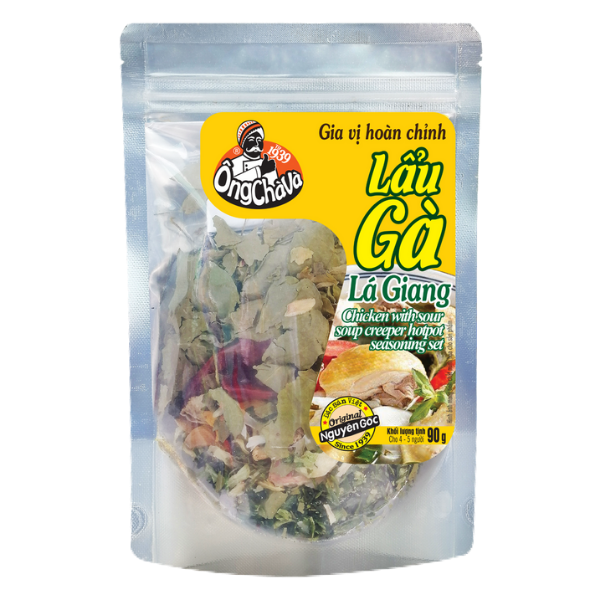 Gia vị Lẩu gà lá giang hoàn chỉnh - 90g - NOSAFOOD