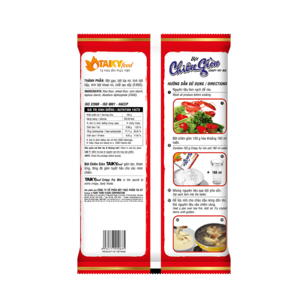 Bột chiên giòn - TAKY FOOD