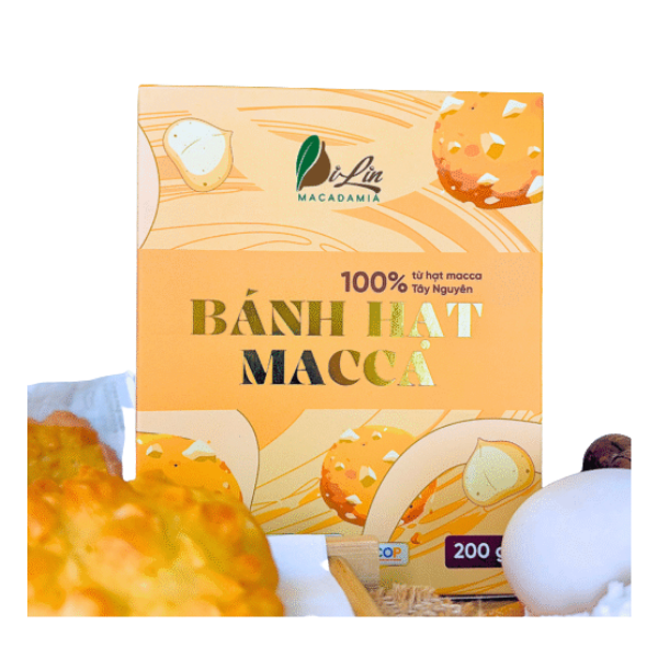 Bánh hạt Macca truyền thống - 200g - DILIN