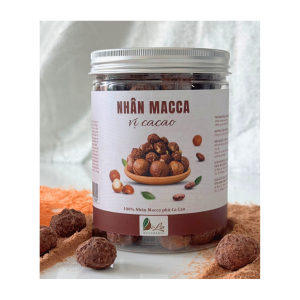 Hạt Macca tẩm vị cacao - Lon 300g - DILIN