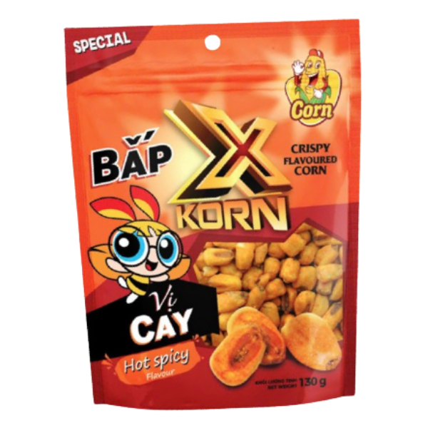 Bắp Xkorn vị cay 130g