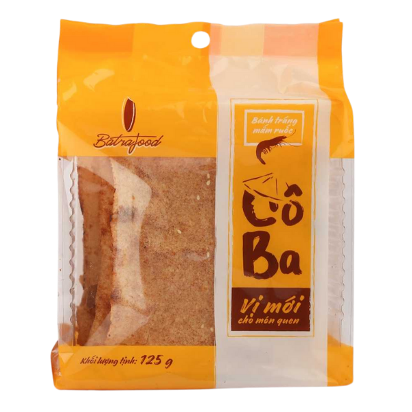 Bánh Tráng Mắm Ruốc Cô Ba - 125/250g - BATRAFOCO