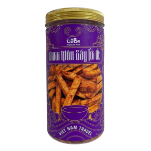 Khoai môn sấy mắm tỏi ớt - 250g - BATRAFOCO
