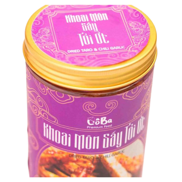 Khoai môn sấy mắm tỏi ớt - 250g - BATRAFOCO