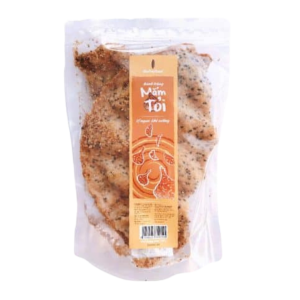 Bánh tráng mắm tỏi - 120g - BATRAFOCO