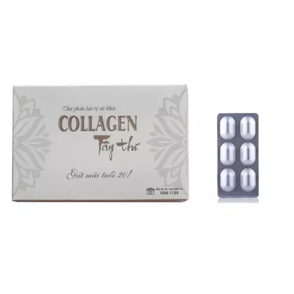 TPBVSK Collagen Tây Thi - Sao Thái Dương - 20 vỉ x 6 viên