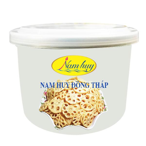 Củ Sen Sấy (Phô mai) - Hủ 70g - Nam Huy Đồng Tháp