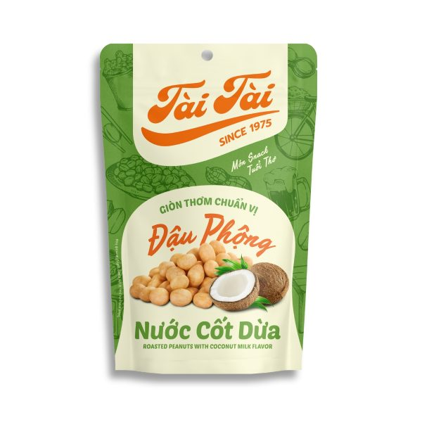 Đậu phộng nước cốt dừa | Coconut Flavored Peanuts - Tài Tài