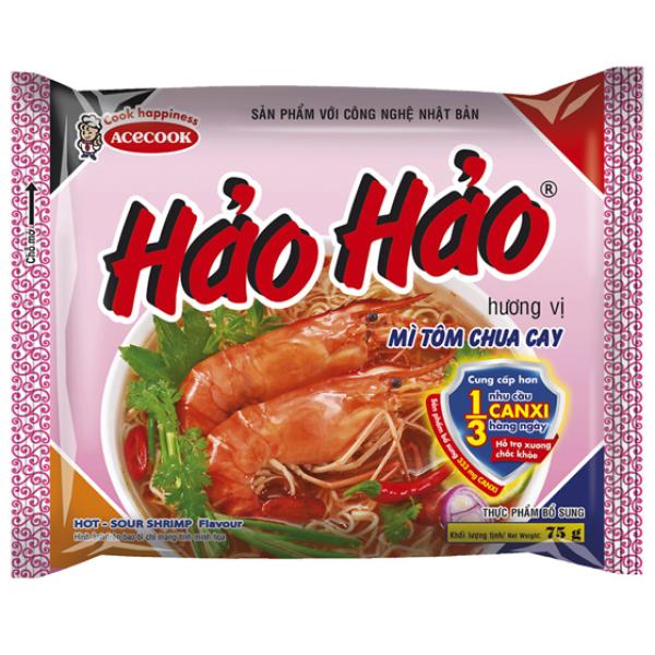 Mì Hảo Hảo - Hương vị MÌ TÔM CHUA CAY - ACECOOK