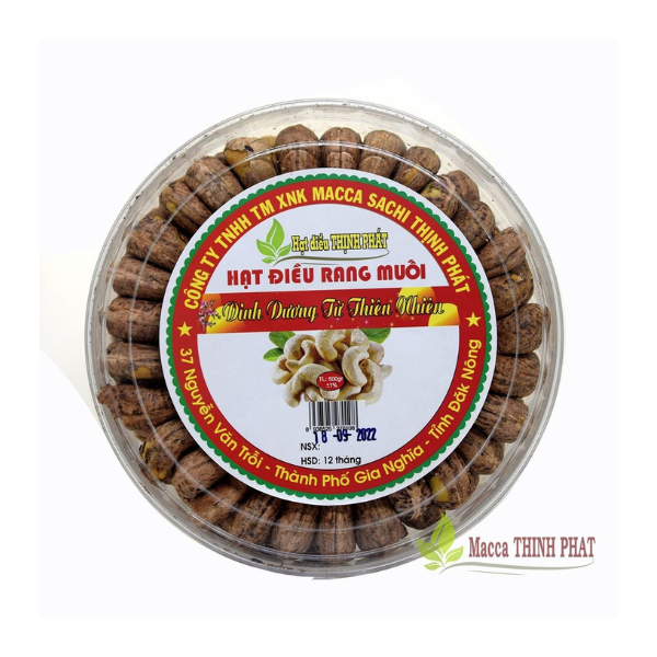 Hạt điều rang muối - 500g - Thịnh Phát