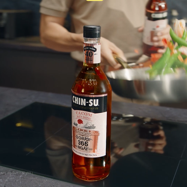 Nước mắm CHIN-SU Ủ CHƯỢP 365 ngày 40 độ đạm - MASAN