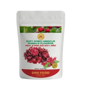 Hoa Atiso đỏ sấy dẻo | Soft dried hibiscus Roselle flowers - DNV FOOD