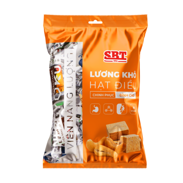 Lương khô Mini vị Hạt Điều gói 500g - SBT