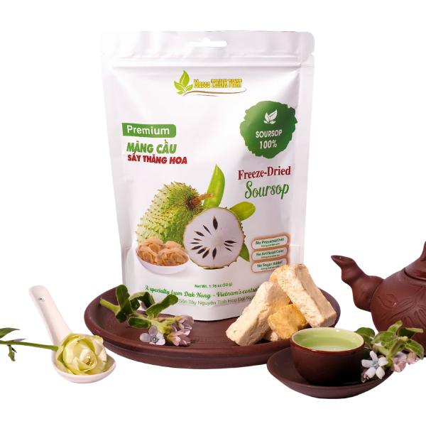 Mẵng cầu sấy thăng hoa - 50g - Thịnh Phát