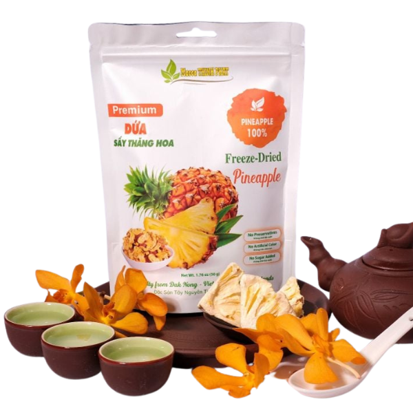 Thơm ( Dứa) sấy thăng hoa - 50g - Thinh Phát