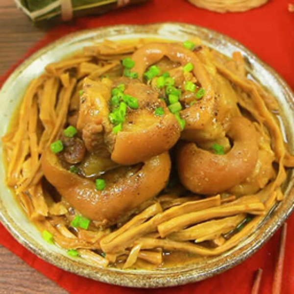 Măng nứa khô nấu ngay | Ready to cook dried bamboo shoots - DNV FOOD