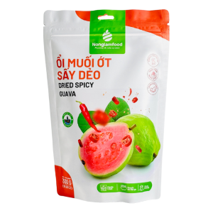 Ổi hồng muối ớt sấy dẻo - 300g - Nông Lâm Food