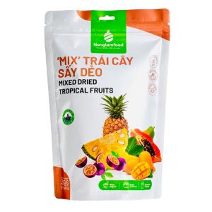 Mix trái cây sấy dẻo - 300g - Nông Lâm Food