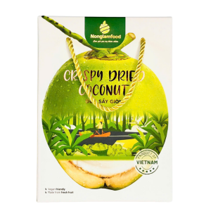 Dừa sấy giòn - 150g - Nông Lâm Food