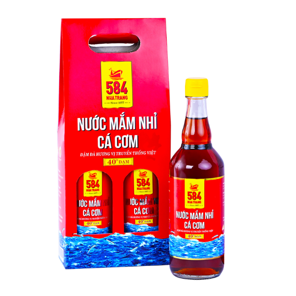 Nước mắm 584 Nha Trang 40 độ đạm – 510ml/chai - 584 Nha Trang (PAN)
