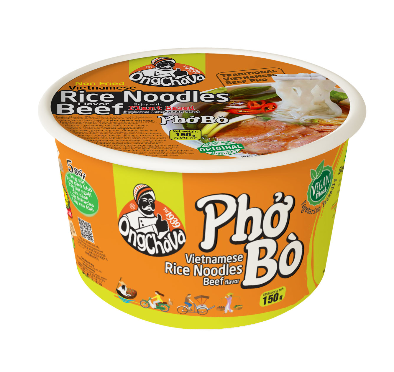 Phở chay (vị bò) - 150g - NOSAFOOD