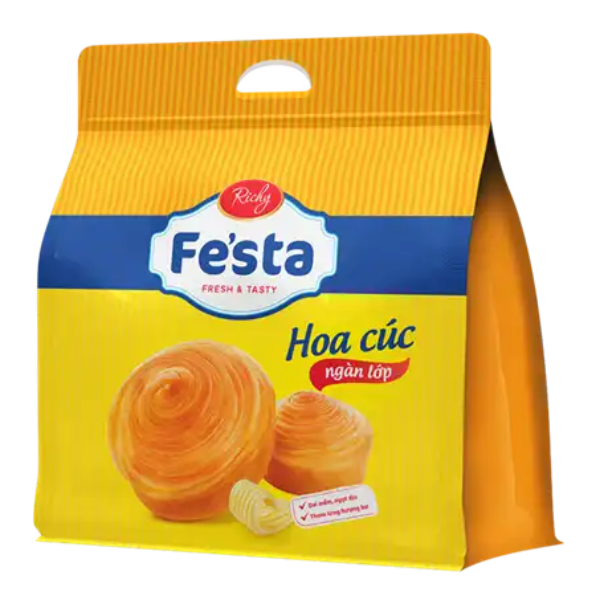 Bánh mì hoa cúc ngàn lớp Fe'sta - 30g/bánh - Richy