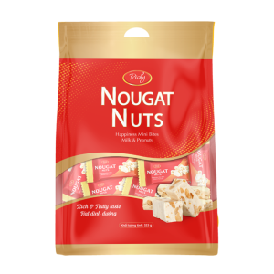 Kẹo dẻo Nougat Nuts - 323g - Richy