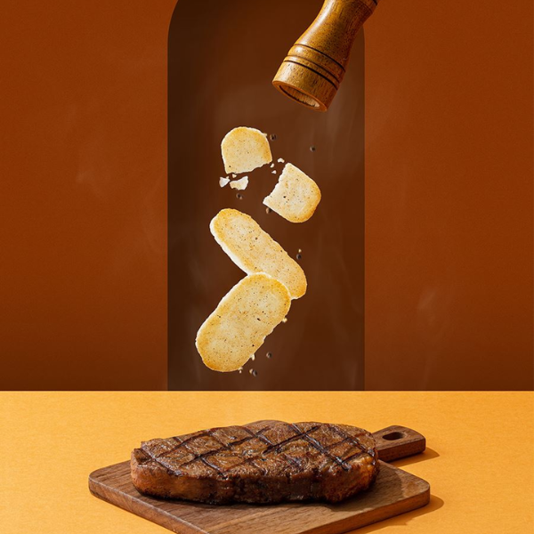 Bánh gạo Richy Jinju bò nướng tiêu một nắng - 134g - Richy