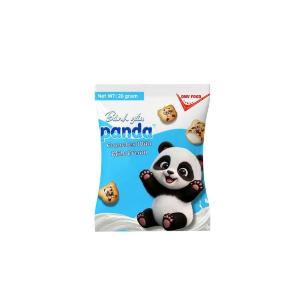 Bánh Gấu Happy Pandas kem sữa | Happy Pandas Crunches With Milk Cream - DNV FOOD