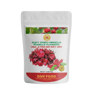 Hoa Atiso đỏ sấy dẻo | Soft dried hibiscus Roselle flowers - DNV FOOD