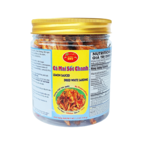 Cá mai sốt chanh | Lemon sauced dried white sardine - DNV FOOD