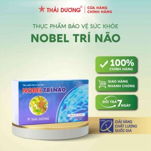 TPBVSK NOBEL TRÍ NÃO - Sao Thái Dương - Hộp 3 vỉ x vỉ 15 viên