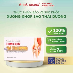 TPBVSK xương khớp - Sao Thái Dương - Hộp 2 vỉ x 15 viên